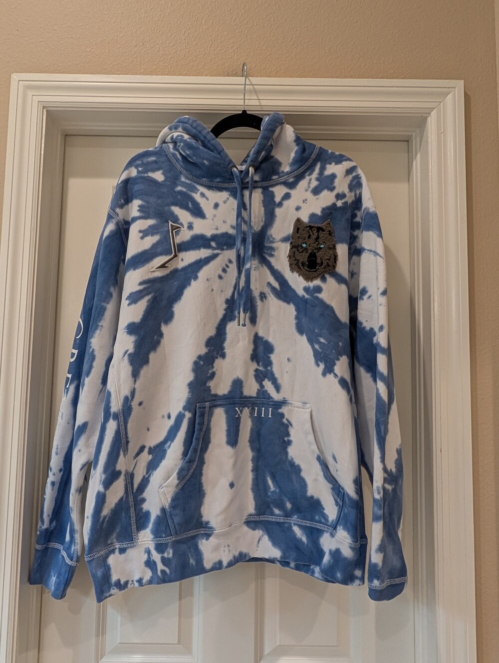 Greyson Limited-Edition Fireside Tie-Dye Hoodie Size Large
